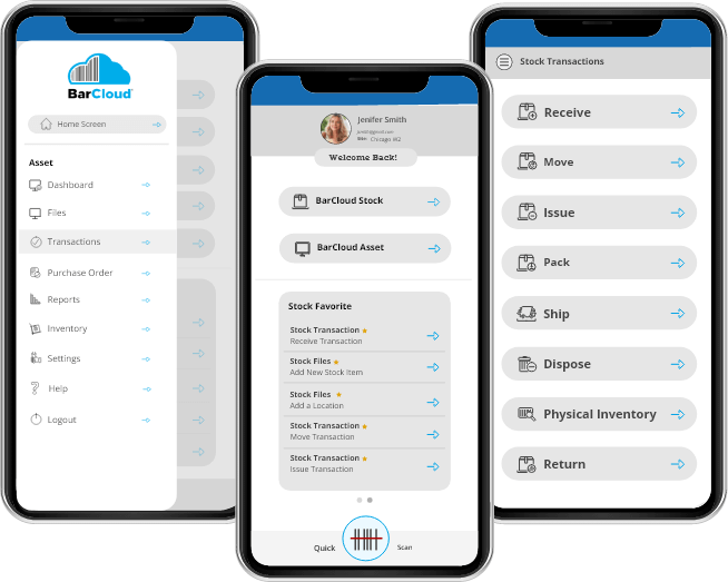 inventory management system and asset tracking software mobile app