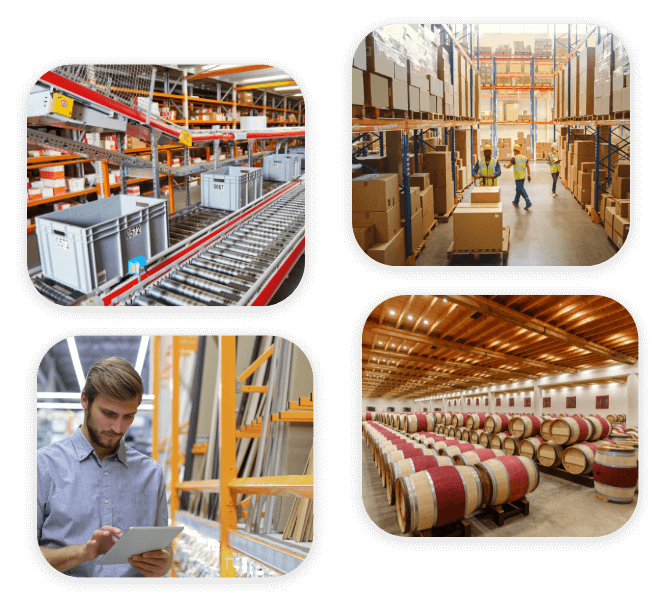 types of inventory warehouses