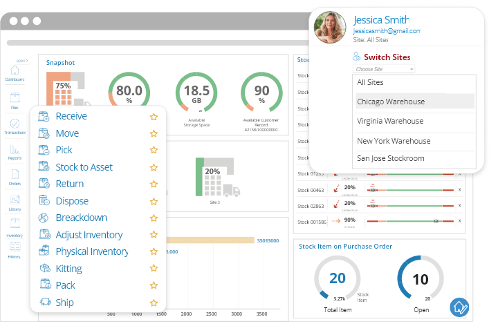 benefit from our base and advanced inventory features