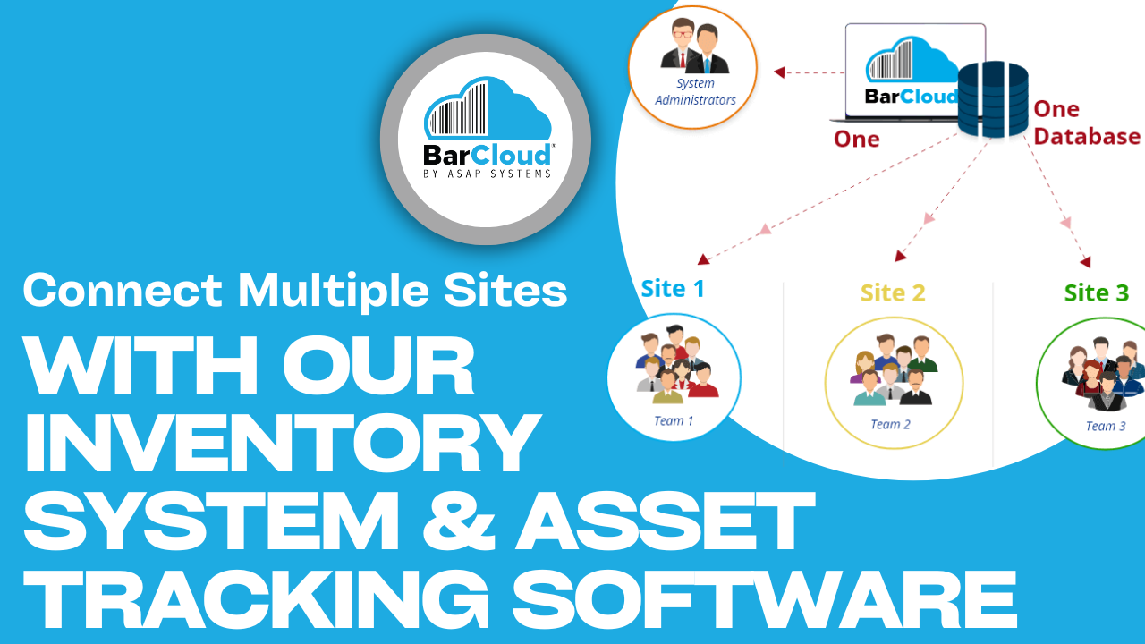 Video thumbnail for BarCloud Multisite Inventory and Asset Tracking Software showing centralized multi-location management.